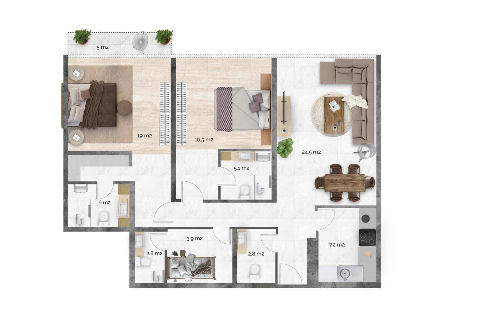 radiant-marina-towers-2bedroom-floorplan-layout