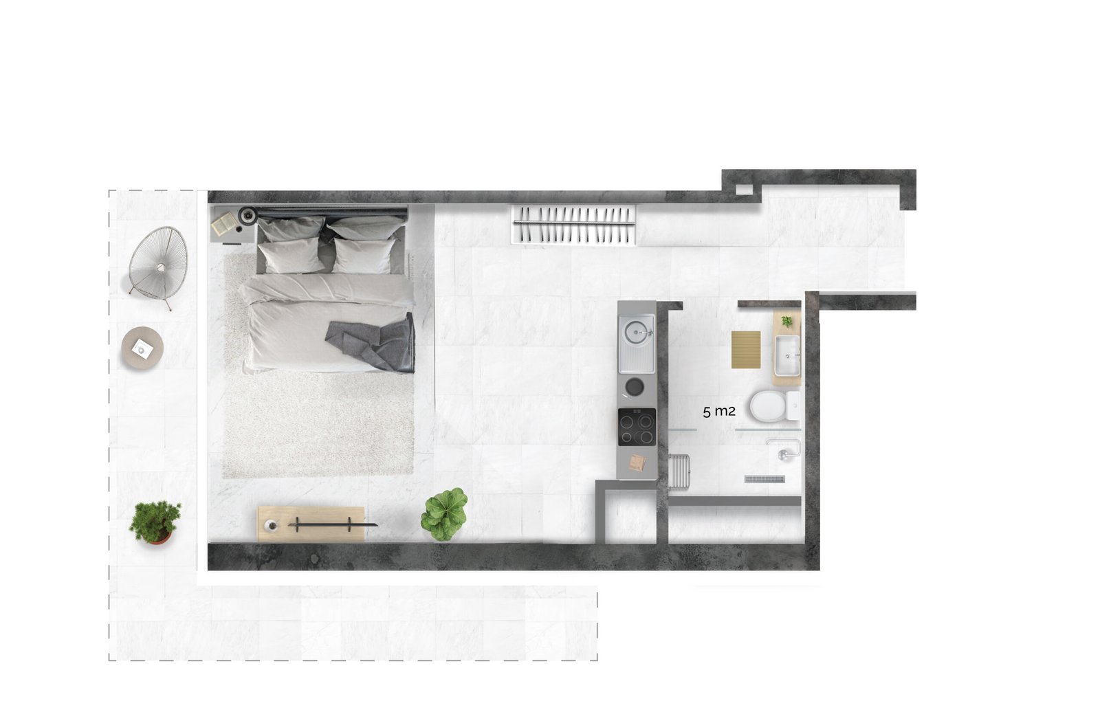 radiant-marina-towers-studio-floorplan-layout